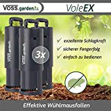 VOSS.garden 3er Set Wühlmausfalle VoleEX, Schlagf... VOSS.garden 3er Set Wühlmausfalle VoleEX, Schlagf...