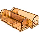 DaoRier Groß Mausclip, Rat Käfig Mausefalle, Nagetierbekämpfung MäusefallenGerät, Lebendfalle für Mäuse, Mausefalle Lebend - Die tierfreundliche Lebendfalle Rattenfalle - Mäuse einfach fangen, 17*6. DaoRier Groß Mausclip, Rat Käfig Mausefalle, Nagetierbekämpfung MäusefallenGerät, Lebendfalle für Mäuse, Mausefalle Lebend - Die tierfreundliche Lebendfalle Rattenfalle - Mäuse einfach fangen, 17*6.